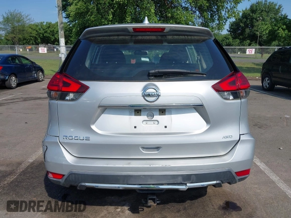 2017 Nissan Rogue SV with VIN KNMAT2MV3HP534691, listed as a IAAI auction lot 42632200 with 175,260 mi miles and . Bid and sale history available at DreamBid. Image 17.
