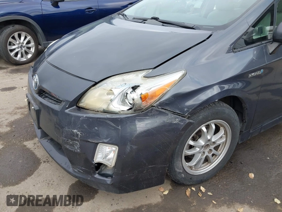 2010 Toyota Prius II with VIN JTDKN3DU8A0226653, listed as a IAAI auction lot 42074156 with 236,589 mi miles. Bid and sale history available at carsss.com. Image 6.