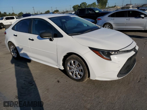 2022 Toyota Corolla LE with VIN 5YFEPMAE7NP298823, listed as a Copart auction lot 77442334 with 37,672 mi miles and Salvage Title. Bid and sale history available at carsss.com. Image 4.