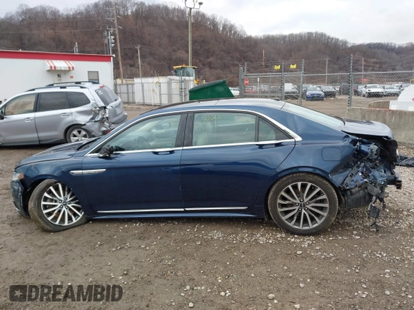2017 Lincoln Continental Select with VIN 1LN6L9TK2H5603593, listed as a IAAI auction lot 41722163 with 63,431 mi miles. Bid and sale history available at carsss.com. Image 15.