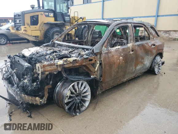 2022 Mercedes-Benz GLE 450 with VIN 4JGFB5KB2NA628428, listed as a Copart auction lot 54401765 with Not provided miles and Non repairable. Bid and sale history available at DreamBid. Image 1.