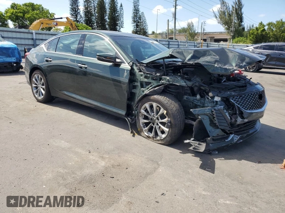 2020 Cadillac CT5 Premium Luxury z VIN 1G6DN5RK5L0141688, wystawiony jako Copart lot #54992665 z przebiegiem 66 058 mil mil oraz Nie do naprawy • Non repairable. Historia ofert i sprzedaży dostępna na DreamBid. Obrazek 4.