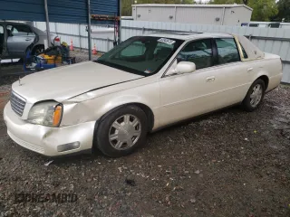 2003 Cadillac DeVille with VIN 1G6KD54YX3U219512, listed as a Copart auction lot 50342675 with 181,193 mi miles and Salvage Title. Bid and sale history available at carsss.com. Image 1.