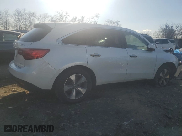 2014 Acura MDX z VIN 5FRYD4H26EB038859, wystawiony jako Copart lot #46517465 z przebiegiem 179 339 mil mil oraz Szkoda całkowita • Salvage title. Historia ofert i sprzedaży dostępna na DreamBid. Obrazek 3.