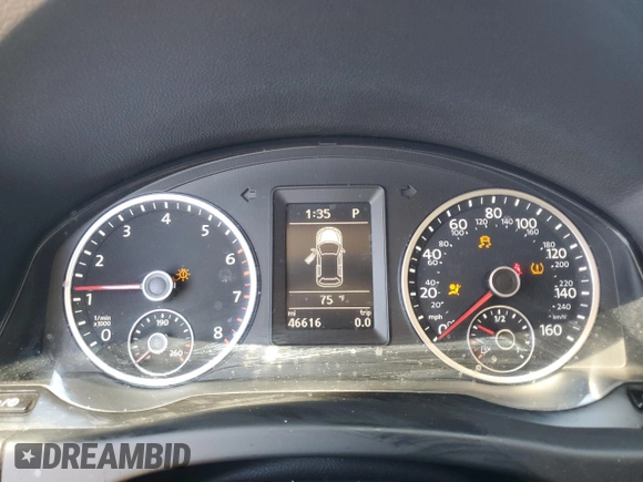 2016 Volkswagen Tiguan S z VIN WVGAV7AX6GW501102, wystawiony jako Copart lot #54174845 z przebiegiem 46 616 mil mil oraz Szkoda całkowita • Salvage title. Historia ofert i sprzedaży dostępna na DreamBid. Obrazek 9.