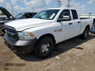 2014 Ram 1500 Express with VIN 1C6RR7FT3ES439221, listed as a Copart auction lot 62315355 with 144,470 mi miles and Clean title. Bid and sale history available at DreamBid. Image 1.