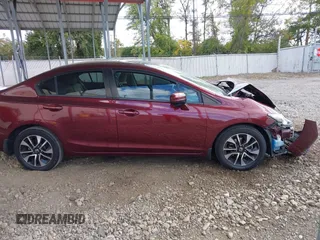 2014 Honda Civic EX with VIN 19XFB2F83EE274241, listed as a IAAI auction lot 40603667 with 110,067 mi miles. Bid and sale history available at carsss.com. Image 13.