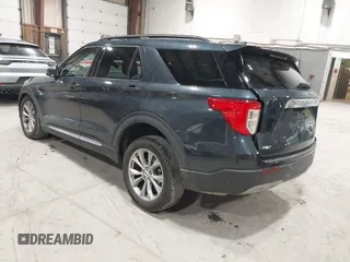 2023 Ford Explorer XLT with VIN 1FMSK8DH6PGB09481, listed as a IAAI auction lot 41962215 with 30,720 mi miles and . Bid and sale history available at carsss.com. Image 3.