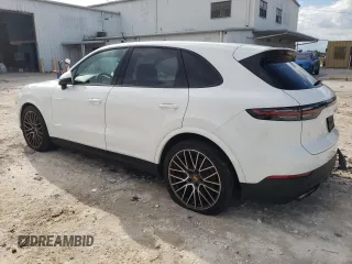 2021 Porsche Cayenne S with VIN WP1AB2AY8MDA27555, listed as a Copart auction lot 73644304 with 41,190 mi miles and Non repairable. Bid and sale history available at DreamBid. Image 2.