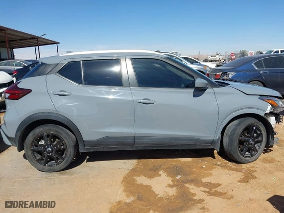 2022 Nissan Kicks SV with VIN 3N1CP5CV9NL507568, listed as a IAAI auction lot 41572125 with NaN miles. Bid and sale history available at carsss.com. Image 13.