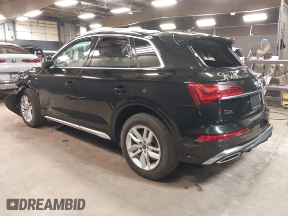2022 Audi Q5 S line Premium z VIN WA1GAAFY2N2049219, wystawiony jako IAAI lot #41772929 z przebiegiem 17 625 mil mil oraz . Historia ofert i sprzedaży dostępna na DreamBid. Obrazek 3.