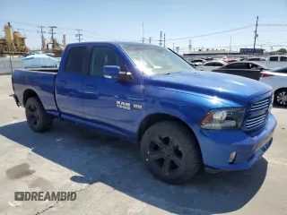 2014 Ram 1500 Sport with VIN 1C6RR7HT8ES460451, listed as a Copart auction lot 66576345 with 109,084 mi miles and Clean title. Bid and sale history available at DreamBid. Image 4.