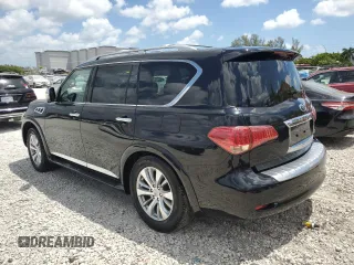 2016 Infiniti QX80 with VIN JN8AZ2ND0G9800289, listed as a Copart auction lot 55459735 with 172,998 mi miles and Clean Title. Bid and sale history available at carsss.com. Image 2.