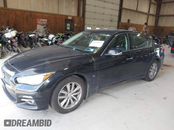 2015 Infiniti Q50 Premium z VIN JN1BV7AR9FM423471, wystawiony jako IAAI lot #42641857 z przebiegiem 86 919 mil mil oraz . Historia ofert i sprzedaży dostępna na DreamBid. Obrazek 19.