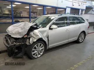 2011 Volkswagen Jetta SportWagen TDI with VIN 3VWML7AJ9BM637779, listed as a Copart auction lot 83585814 with 197,428 mi miles and Salvage Title. Bid and sale history available at carsss.com. Image 1.
