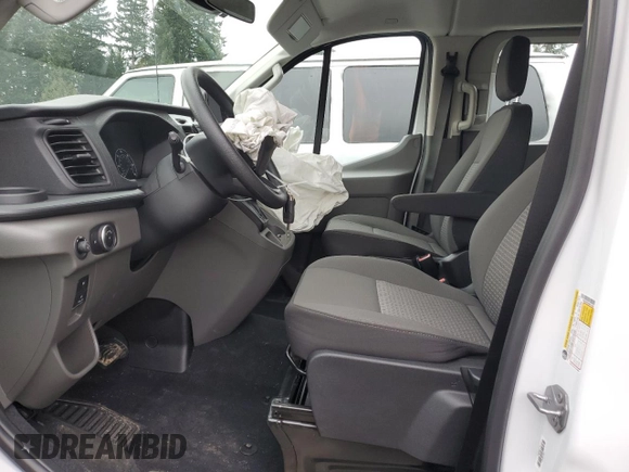 2024 Ford Transit Passenger XL with VIN 1FBAX9Y82RKB14246, listed as a Copart auction lot 49182855 with 2,167 mi miles and Salvage Title. Bid and sale history available at DreamBid. Image 7.