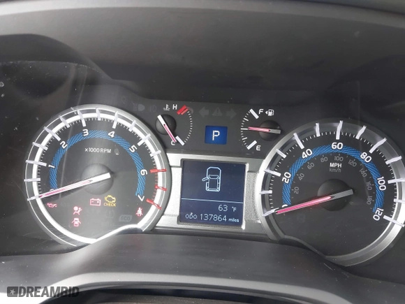 2017 Toyota 4Runner SR5 with VIN JTEBU5JR0H5466187, listed as a IAAI auction lot 41678607 with 137,864 mi miles. Bid and sale history available at carsss.com. Image 7.