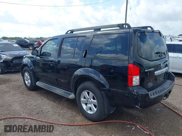 2010 Nissan Pathfinder SE with VIN 5N1AR1NB0AC611068, listed as a IAAI auction lot 42663747 with 171,888 mi miles and . Bid and sale history available at DreamBid. Image 3.
