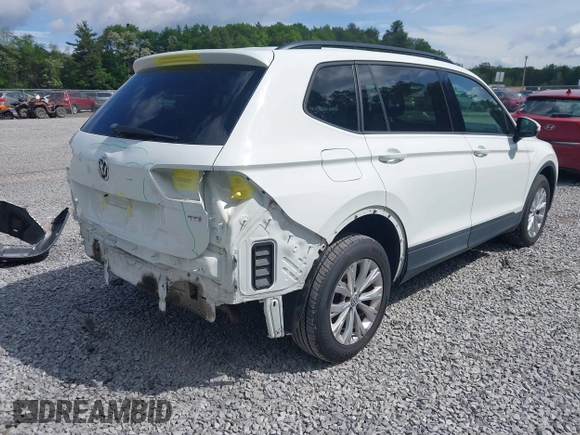 2018 Volkswagen Tiguan S с VIN 3VV1B7AX6JM052719, выставлен на аукционе IAAI как лот 42376937 с пробегом 91 429 миль миль и . История ставок и продаж доступна на DreamBid. Изображение 4.