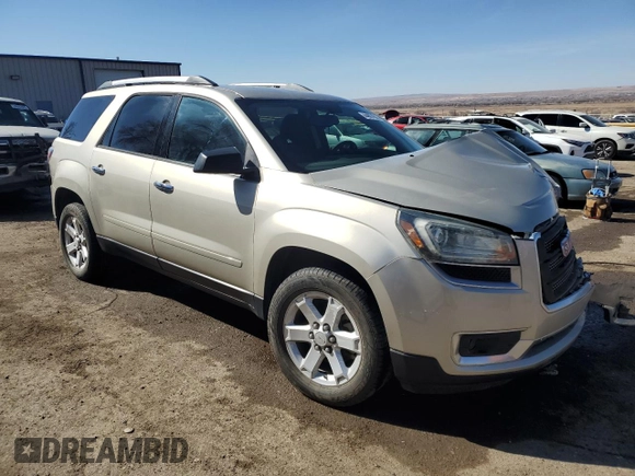 2016 GMC Acadia SLE with VIN 1GKKRNED6GJ214782, listed as a Copart auction lot 44997685 with 35,941 mi miles and Salvage Title. Bid and sale history available at DreamBid. Image 4.