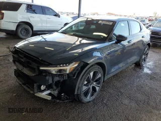 2024 Polestar 2 with VIN YSMFE3KA9RL214276, listed as a Copart auction lot 43004525 with 11,767 mi miles and Clean Title. Bid and sale history available at carsss.com. Image 1.
