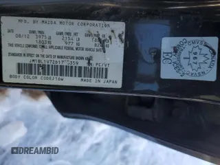 2013 Mazda 3 i Touring z VIN JM1BL1V72D1716359, wystawiony jako Copart lot #86000074 z przebiegiem Nie podano mil oraz Nie do naprawy • Non repairable. Historia ofert i sprzedaży dostępna na DreamBid. Obrazek 12.