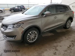 2017 Lincoln MKX Select with VIN 2LMPJ8KR8HBL20506, listed as a Copart auction lot 50027965 with 159,315 mi miles and Salvage Title. Bid and sale history available at carsss.com. Image 1.