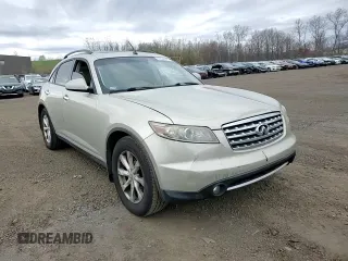 2006 Infiniti FX with VIN JNRAS08W86X201667, listed as a Copart auction lot 53884045 with 169,988 mi miles and Salvage Title. Bid and sale history available at DreamBid. Image 14.