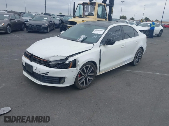 2013 Volkswagen Jetta GLI Autobahn with VIN 3VW4A7AJ7DM222369, listed as a IAAI auction lot 41959351 with 155,536 mi miles and . Bid and sale history available at DreamBid. Image 2.