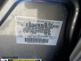 2025 Nissan Kicks S with VIN 3N8AP6BA5SL367964, listed as a Copart auction lot 49698065 with 373 mi miles and Salvage Title. Bid and sale history available at carsss.com. Image 13.