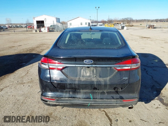 2017 Ford Fusion SE with VIN 3FA6P0H72HR396344, listed as a IAAI auction lot 41460068 with 56,502 mi miles. Bid and sale history available at carsss.com. Image 16.