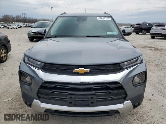 2021 Chevrolet TrailBlazer LT with VIN KL79MRSL0MB118452, listed as a Copart auction lot 53802255 with 41,952 mi miles and Salvage Title. Bid and sale history available at DreamBid. Image 5.