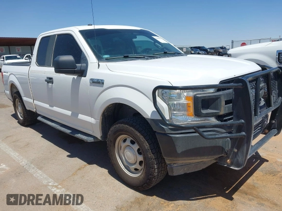 2018 Ford F-150 XL with VIN 1FTFX1E5XJKD86996, listed as a IAAI auction lot 42256819 with 141,798 mi miles and . Bid and sale history available at DreamBid. Image 1.