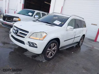 2011 Mercedes-Benz GL-Class GL 450 with VIN 4JGBF7BE1BA641658, listed as a IAAI auction lot 41756641 with 148,474 mi miles. Bid and sale history available at carsss.com. Image 2.