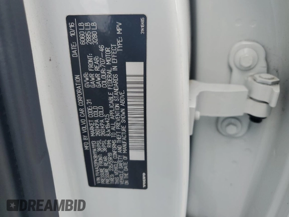 2017 Volvo XC90 Momentum with VIN YV4A22PK8H1141113, listed as a Copart auction lot 64382545 with 202,111 mi miles and Clean title. Bid and sale history available at DreamBid. Image 13.