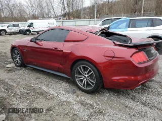 2016 Ford Mustang GT with VIN 1FA6P8CF6G5211047, listed as a Copart auction lot 43239055 with 65,146 mi miles and Salvage Title. Bid and sale history available at carsss.com. Image 2.