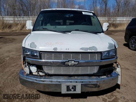 2005 Chevrolet Express Cargo Van YF7 Upfitter with VIN 1GBFG15T051205550, listed as a Copart auction lot 50245045 with 310,774 mi miles and Clean Title. Bid and sale history available at carsss.com. Image 5.