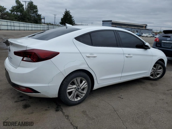 2020 Hyundai Elantra SEL with VIN 5NPD84LF0LH509269, listed as a Copart auction lot 51273225 with 132,257 mi miles and Salvage Title. Bid and sale history available at carsss.com. Image 3.