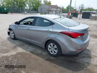 2016 Hyundai Elantra SE with VIN 5NPDH4AE4GH752857, listed as a IAAI auction lot 42421560 with 200,290 mi miles and . Bid and sale history available at DreamBid. Image 3.