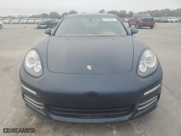 2014 Porsche Panamera with VIN WP0AA2A70EL005200, listed as a Copart auction lot 79413054 with 54,077 mi miles and Salvage Title. Bid and sale history available at carsss.com. Image 5.