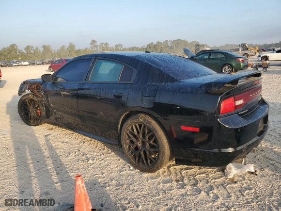 2012 Dodge Charger SRT8 with VIN 2C3CDXEJ8CH103618, listed as a Copart auction lot 77995704 with 0 mi miles and Salvage Title. Bid and sale history available at carsss.com. Image 2.