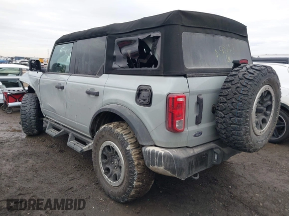 2024 Ford Bronco Big Bend with VIN 1FMDE7BH1RLA98283, listed as a IAAI auction lot 41421097 with 6,418 mi miles and . Bid and sale history available at DreamBid. Image 3.