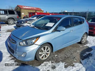 2012 Hyundai Accent SE with VIN KMHCU5AEXCU032097, listed as a IAAI auction lot 41143303 with 29,828 mi miles. Bid and sale history available at carsss.com. Image 17.
