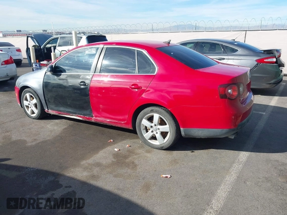 2008 Volkswagen Jetta Sedan SE with VIN 3VWRM71K48M075343, listed as a IAAI auction lot 41625737 with 113,443 mi miles. Bid and sale history available at carsss.com. Image 3.
