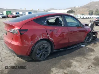 2024 Tesla Model Y с VIN 7SAYGDED3RF166676, выставлен на аукционе Copart как лот 60792165 с пробегом 22 445 миль миль и Списание • Salvage title. История ставок и продаж доступна на DreamBid. Изображение 3.