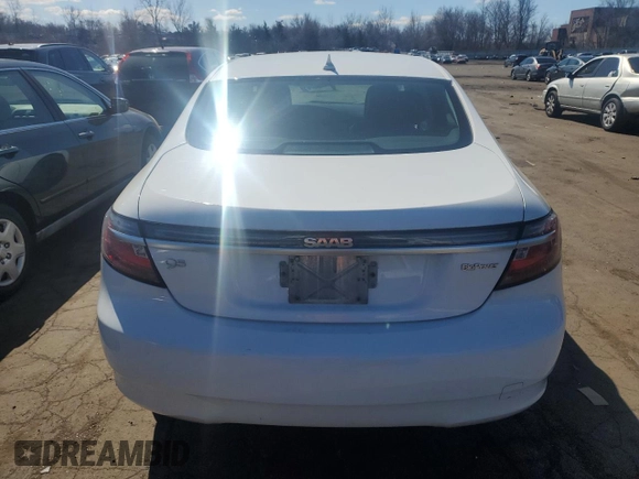 2011 Saab 9-5 Turbo4 with VIN YS3GN4ARXB4003545, listed as a Copart auction lot 50919665 with 125,996 mi miles and Clean Title. Bid and sale history available at carsss.com. Image 6.