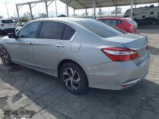 2017 Honda Accord Sedan LX with VIN 1HGCR2F30HA284608, listed as a IAAI auction lot 41808285 with 165,120 mi miles. Bid and sale history available at carsss.com. Image 3.