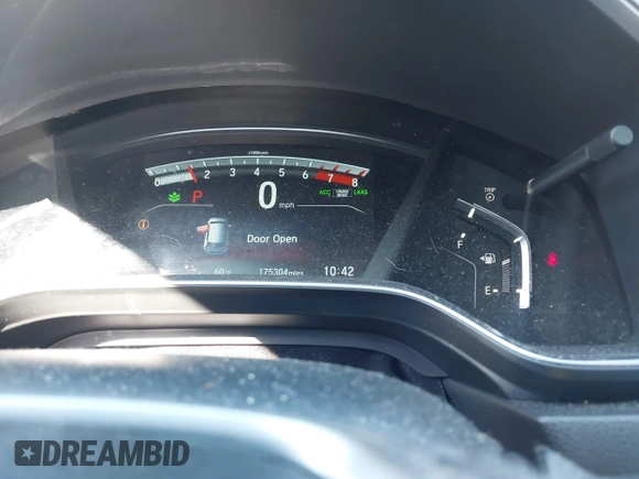 2017 Honda CR-V EX with VIN 7FARW1H51HE043873, listed as a IAAI auction lot 41866810 with 175,304 mi miles. Bid and sale history available at carsss.com. Image 7.