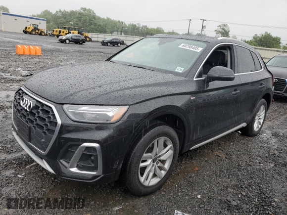 2024 Audi Q5 S line Premium with VIN WA1GAAFY3R2032645, listed as a Copart auction lot 60298405 with Not provided miles and Salvage title. Bid and sale history available at DreamBid. Image 1.