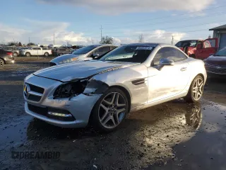 2014 Mercedes-Benz SLK-Class SLK 250 with VIN WDDPK4HA3EF091997, listed as a Copart auction lot 86802974 with 70,247 mi miles and Salvage Title. Bid and sale history available at carsss.com. Image 1.